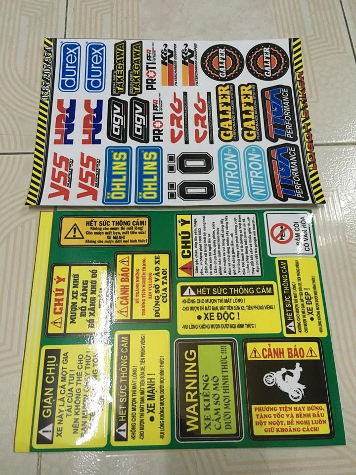 Combo tem sét yss garfer tròn và cảnh báo giận chịu