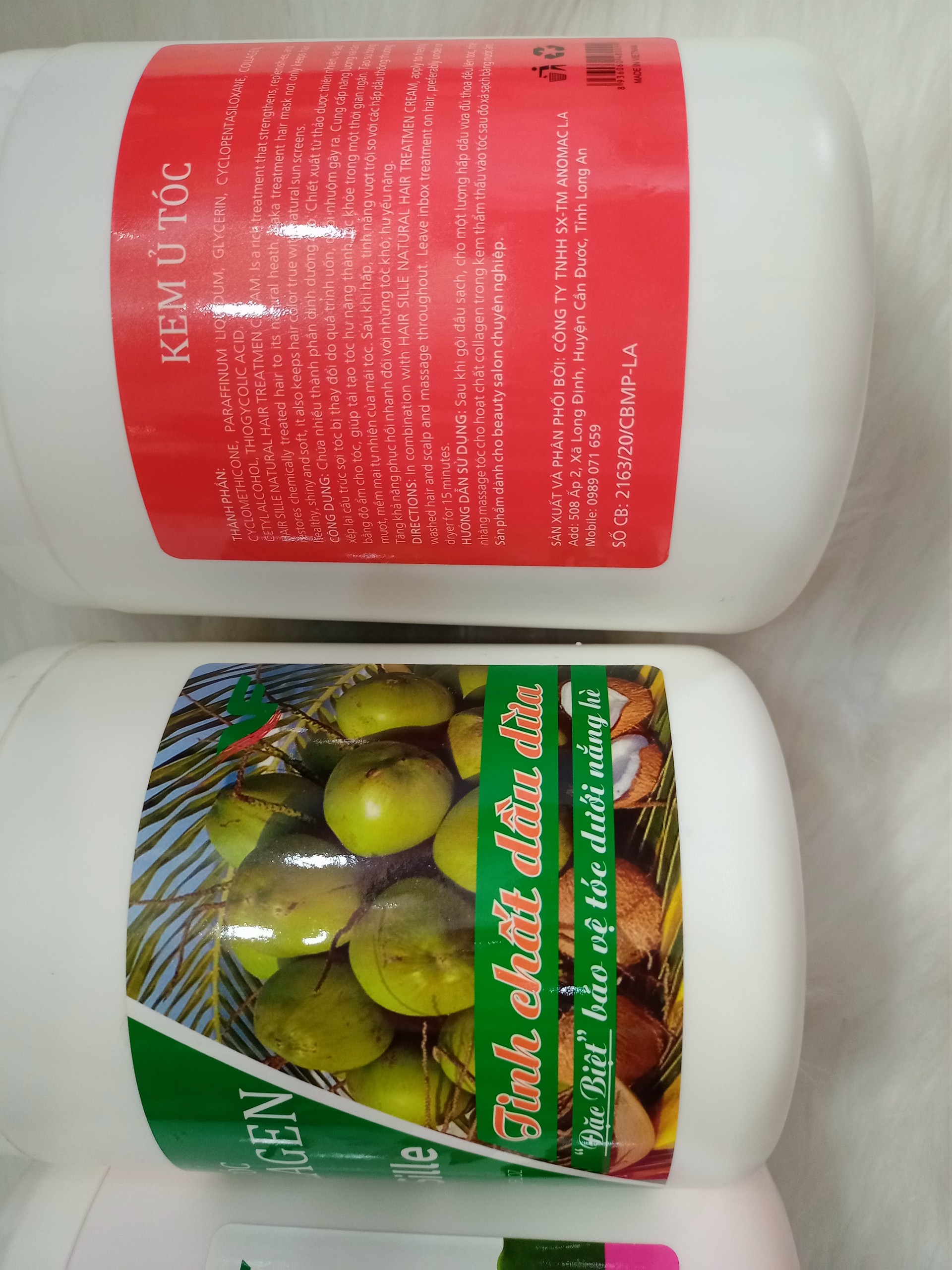 Kem hấp ủ tóc, phục hồi tóc Hair Sille 1000ml