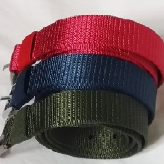 [HCM]Dây thắt lưng Vải dù 25 F nhập khẩu - Nữ