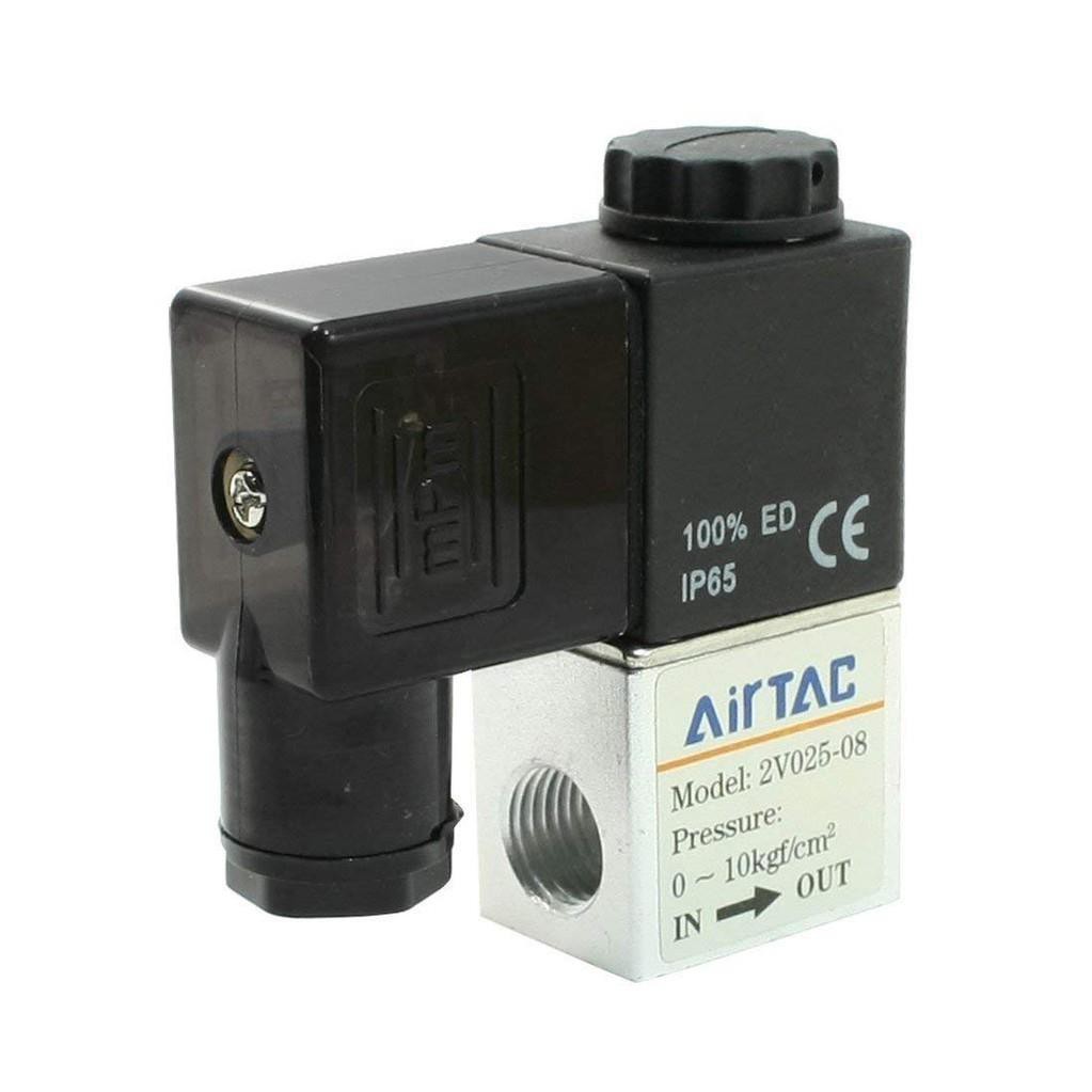 Van điện từ khí nén 2 cửa 2 vị trí 2v025-08