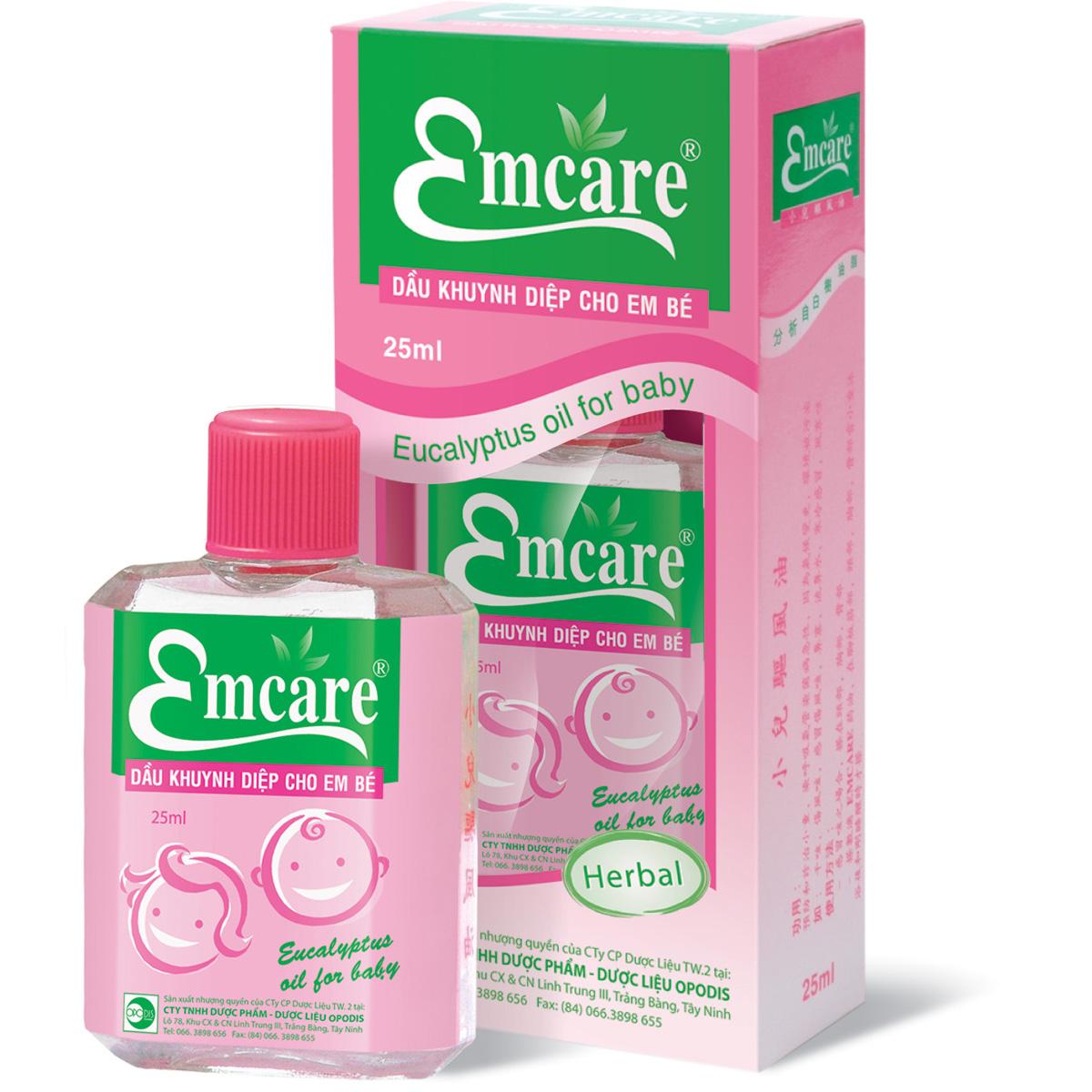 1 chai dầu tràm Emcare chai 25 ml