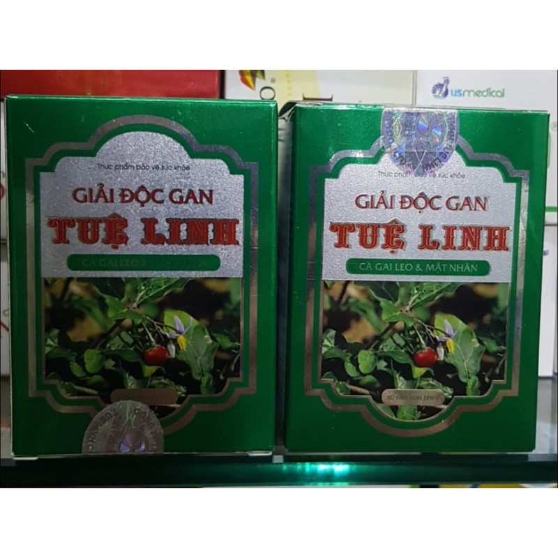giải độc gan tuệ linh lọ 60 viên