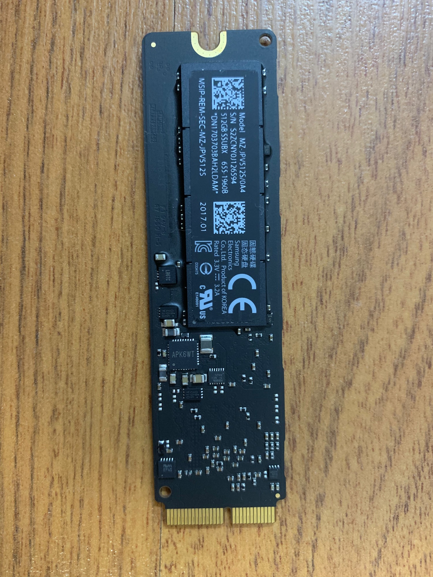 Ổ cứng SSD Macbook 512Gb