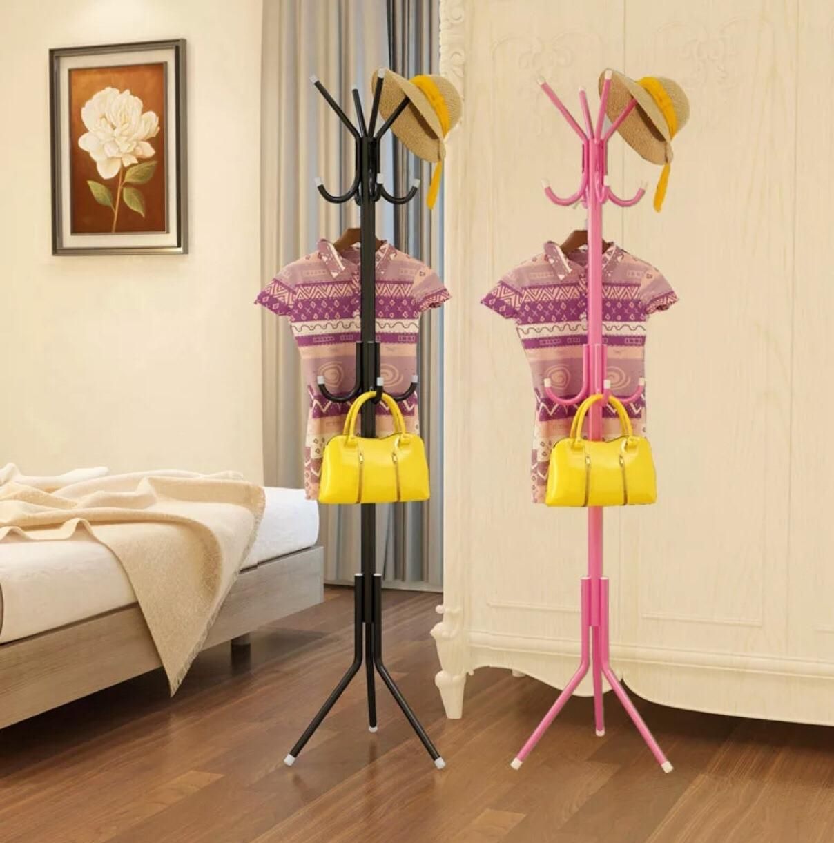 [HCM]CÂY TREO QUẦN ÁO ĐỨNG INOX/ Thiết kế chắc chắn với trọng lượng tương đối người dùng có thể dễ dàng di chuyển đồ dùng ở các vị trí khác nhau