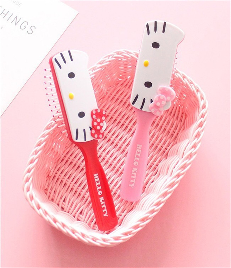 Lược chải tóc hình Hello Kitty