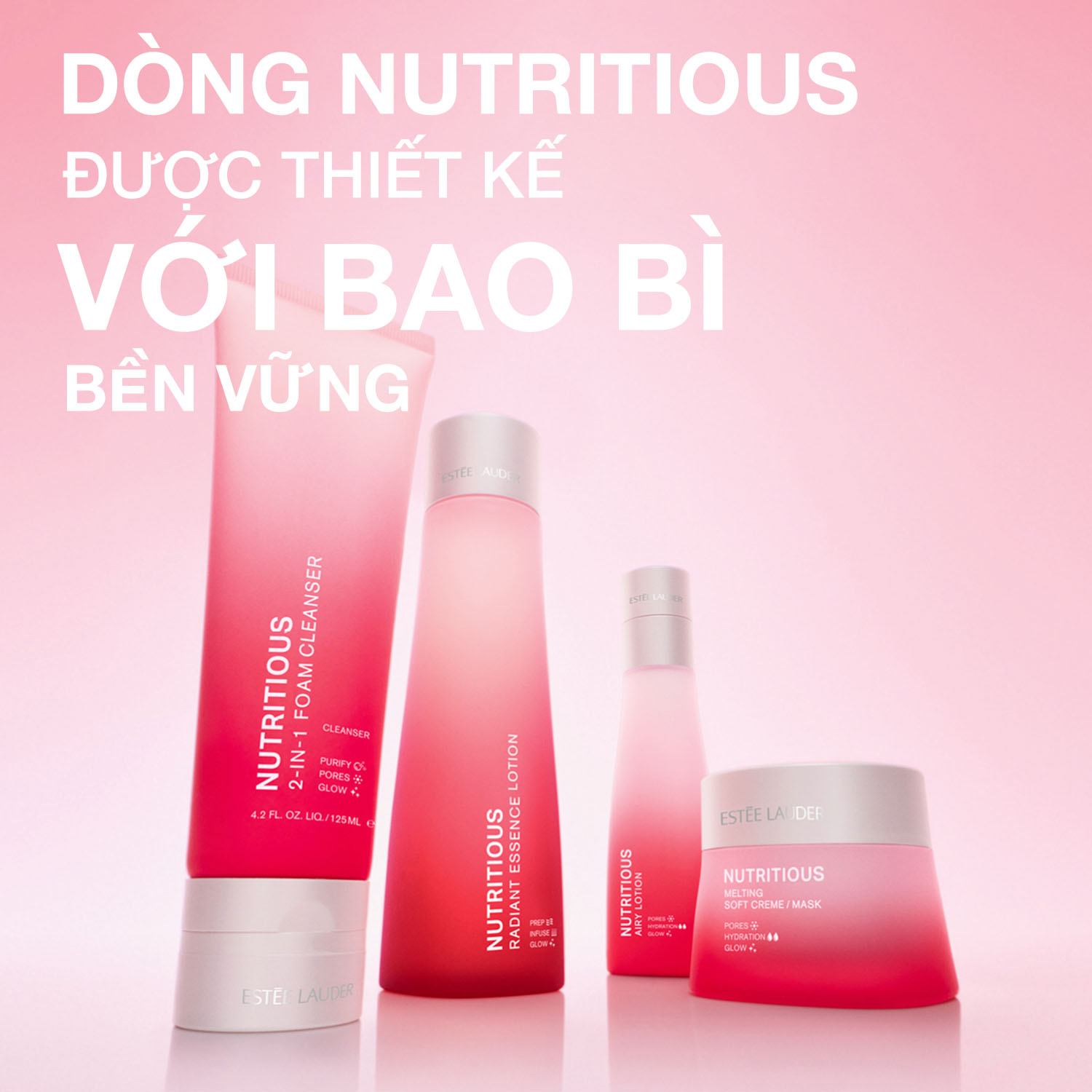 Sữa dưỡng da Estee Lauder Nutritious Airy Lotion 100ml