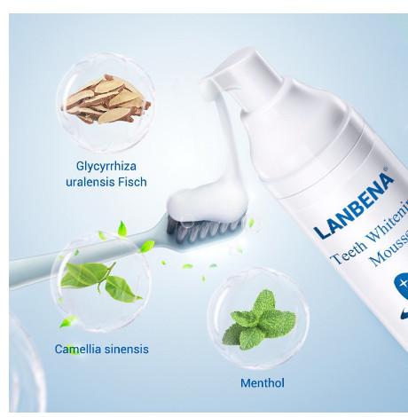 KEM ĐÁNH RĂNG BỌT BIỂN LÀM TRẮNG SÁNG RĂNG LANBENA