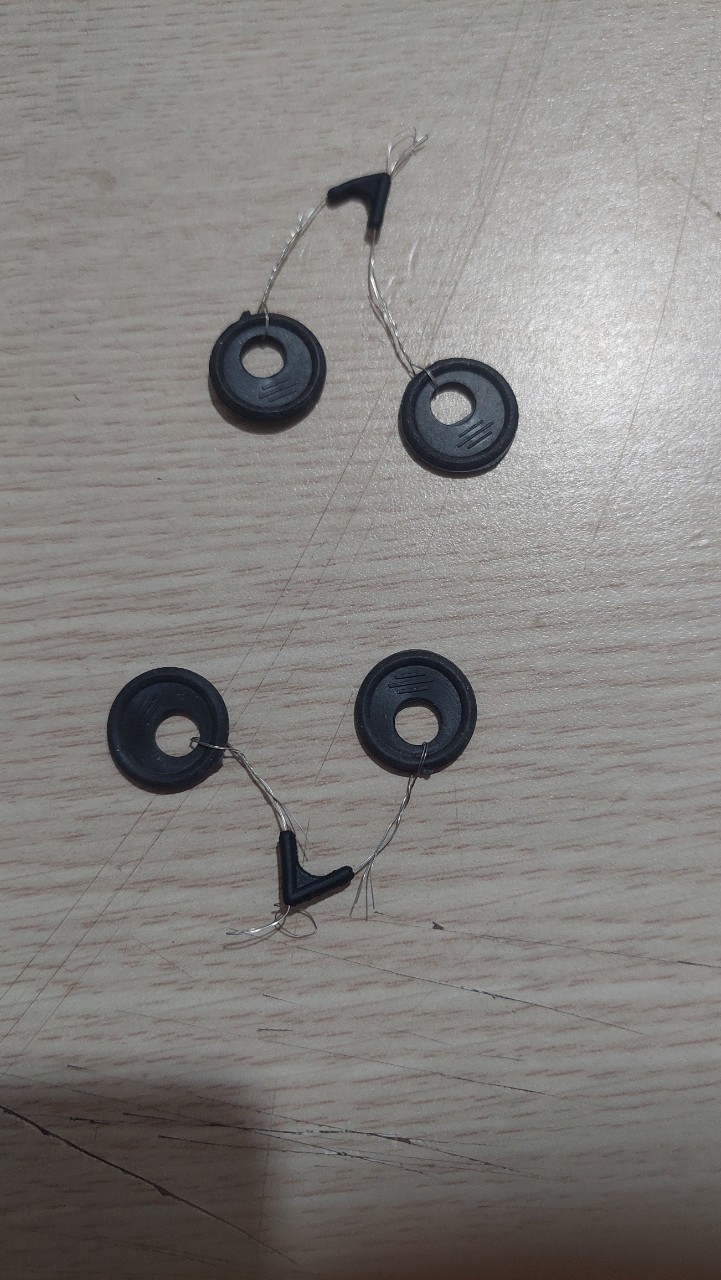 Combo 10 bộ Thẻo đôi chia lưỡi câu đài , lưỡi câu cá