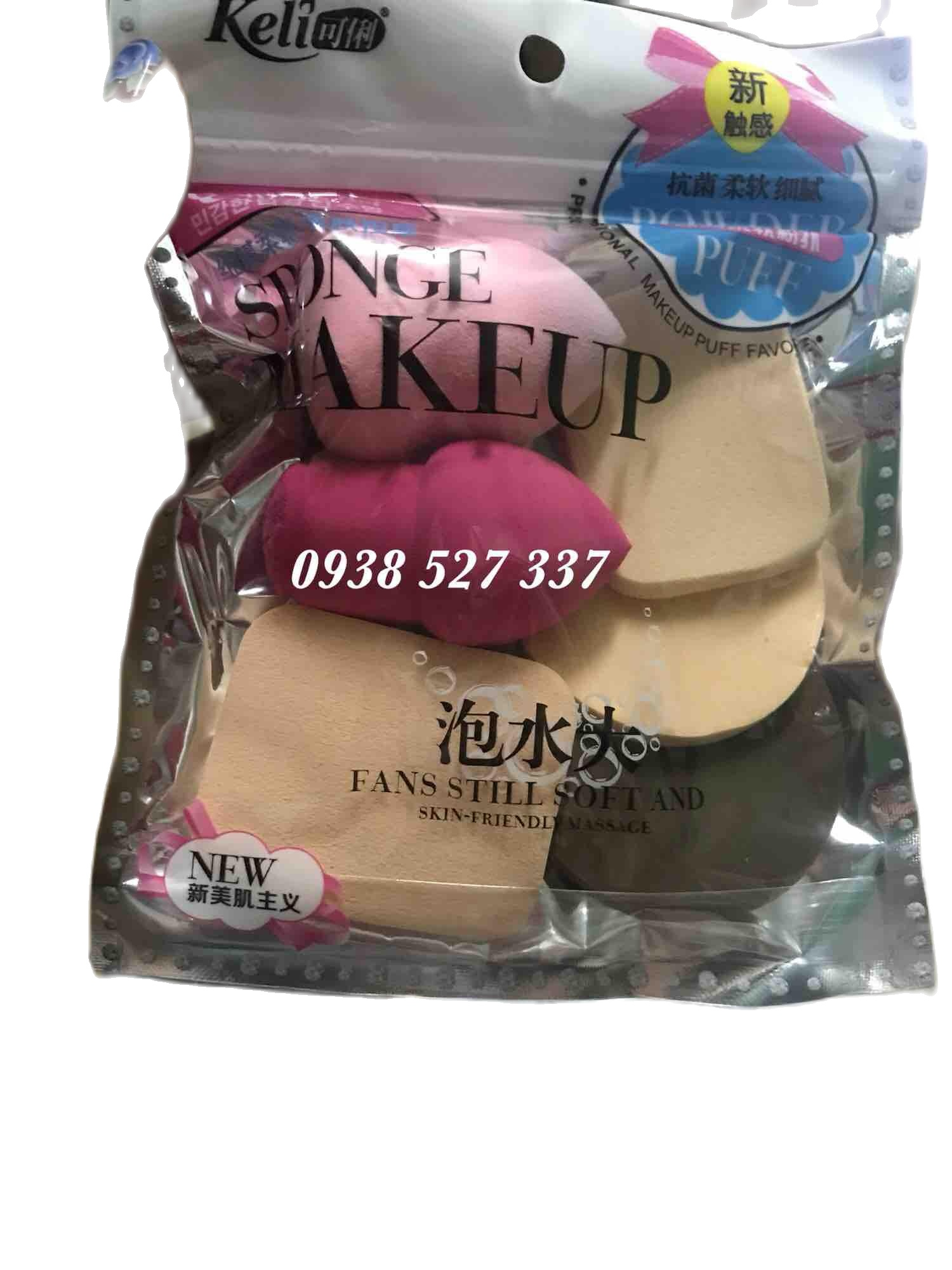 Bộ 6 bông phấn giá sỉ siêu rẻ
