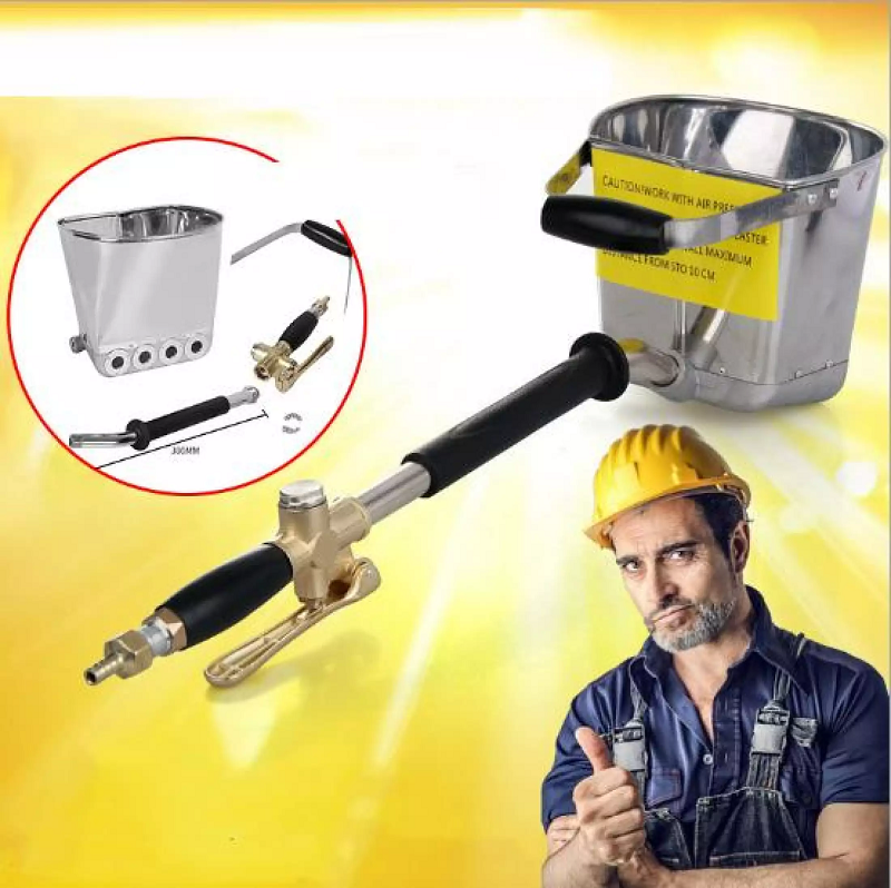 Gáo phun vữa trát tường