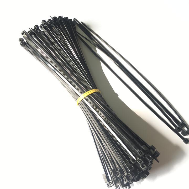 100 dây lạt nhựa, dây rút nhựa trắng ngà cỡ 3x100mm