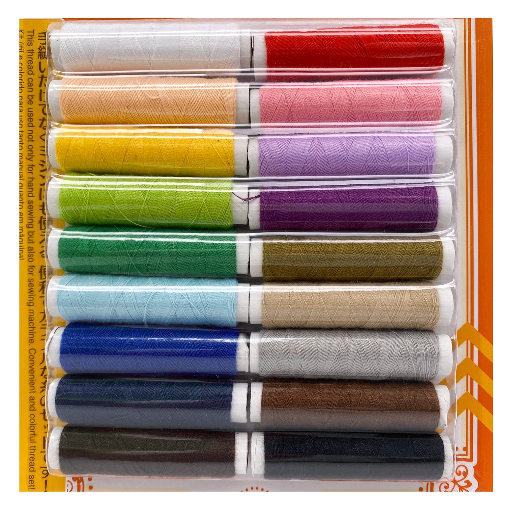 [HCM]DAISO Sewing Thread - 18 Colours