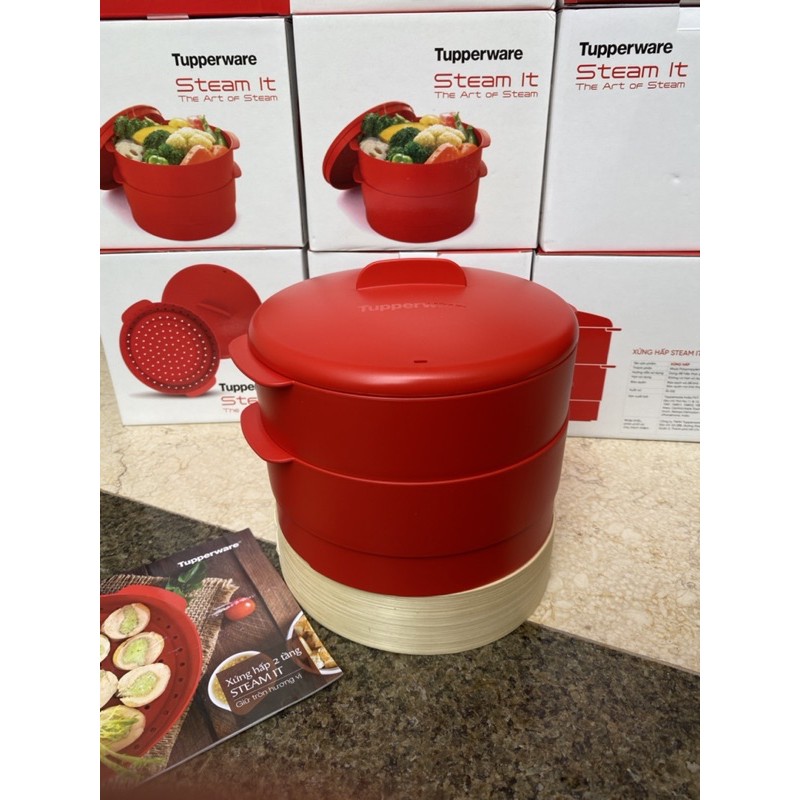 Lót tre đế tre chống cháy xửng hấp tupperware