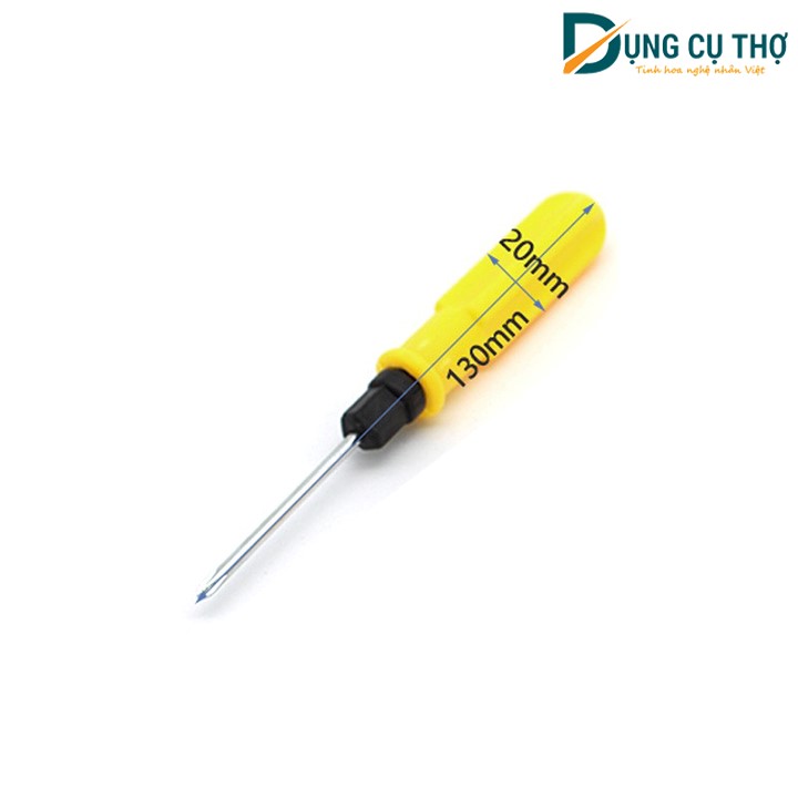 Tua vít vặn ốc vít màu vàng