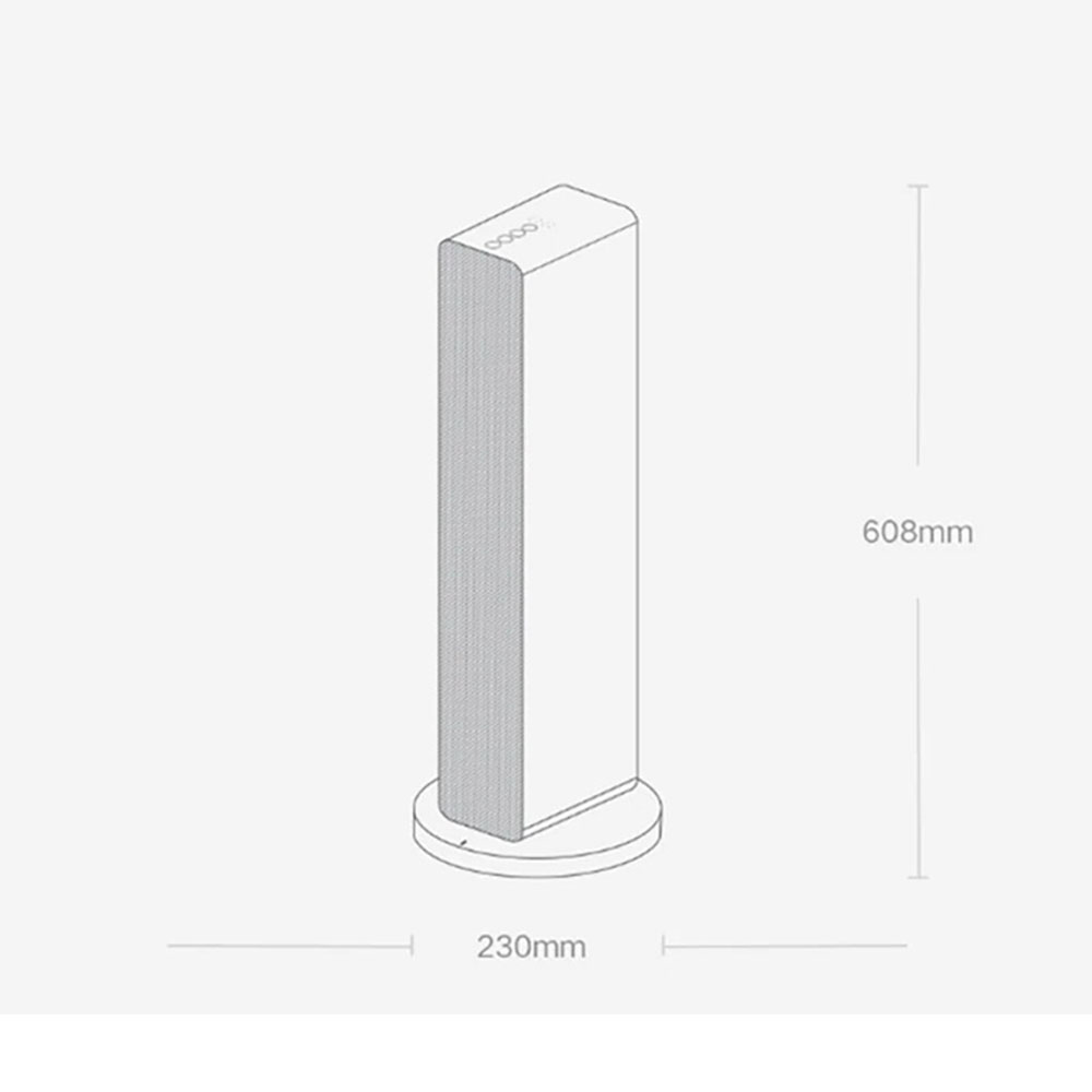 Máy quạt sưởi thông minh Smartmi. Smart Fan Heater - ( Bản Quốc Tế)