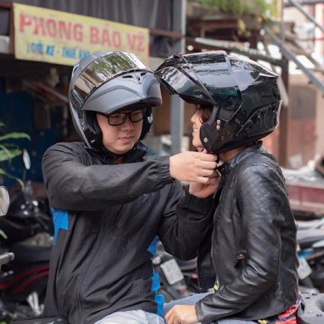 [CHÍNH HÃNG] Mũ bảo hiểm lật hàm YOHE 938