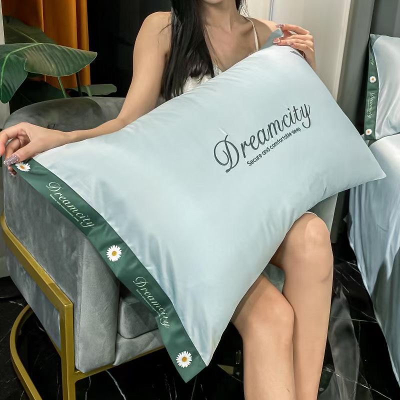 🎀(SALE RẺ) Bộ Chăn Ga Lụa Satin Dreamcity Chăn Chần Bông Set 4 món đủ size