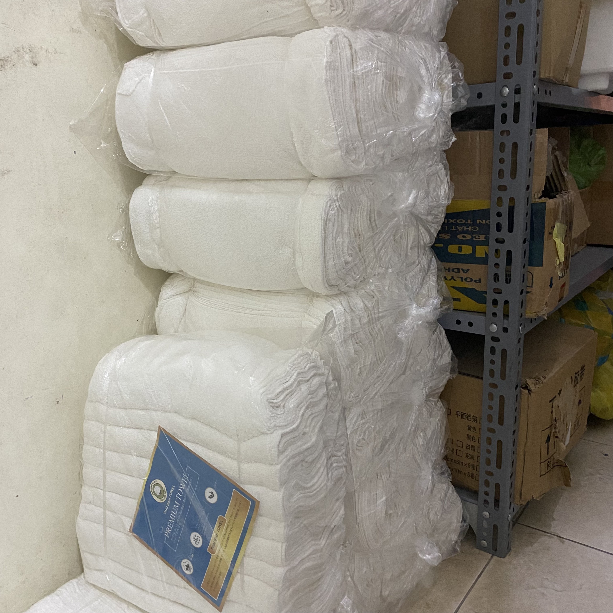 Khăn cân ký cotton để lau chùi