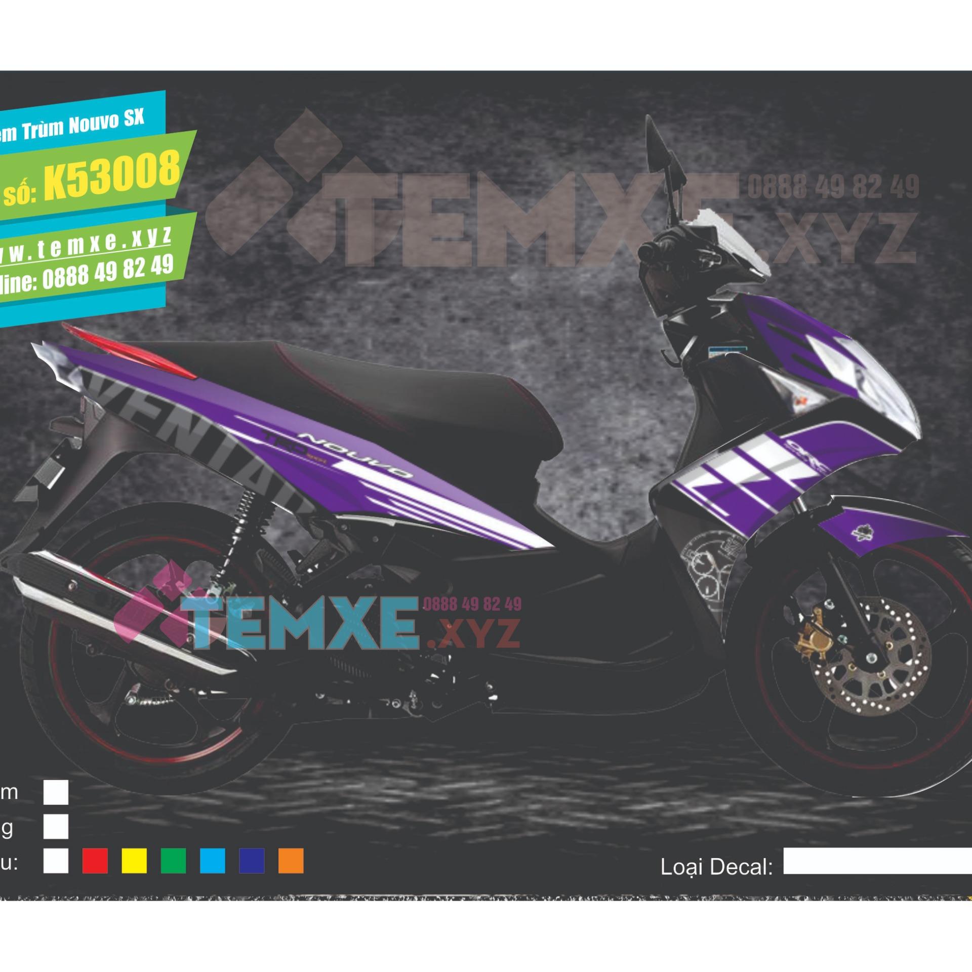 Tem trùm Nouvo SX - 53008