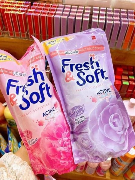 nước xả vải thái 600ml (giao màu ngẫu nhiên)