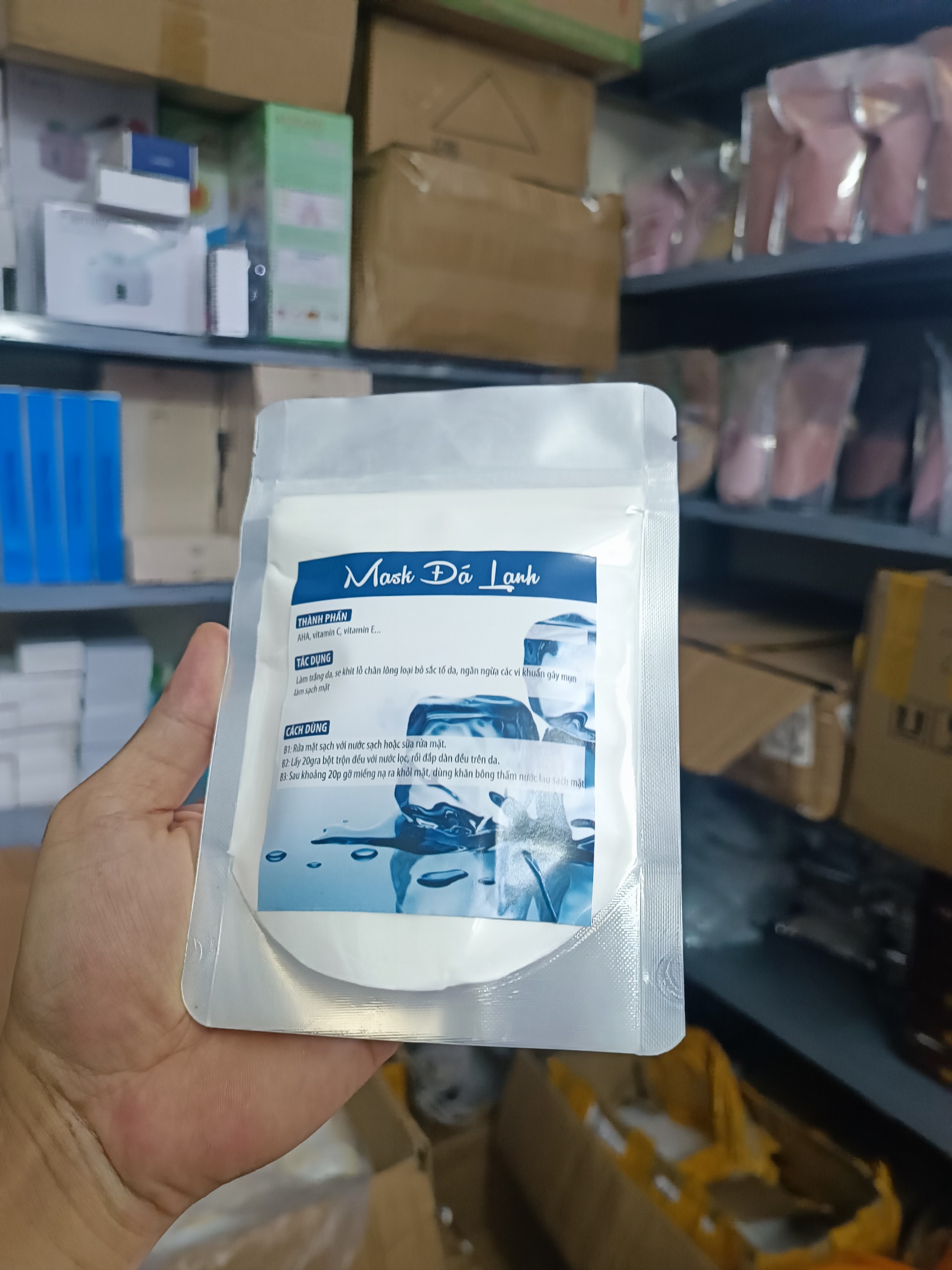 100g mặt nạ đá lạnh chăm sóc da