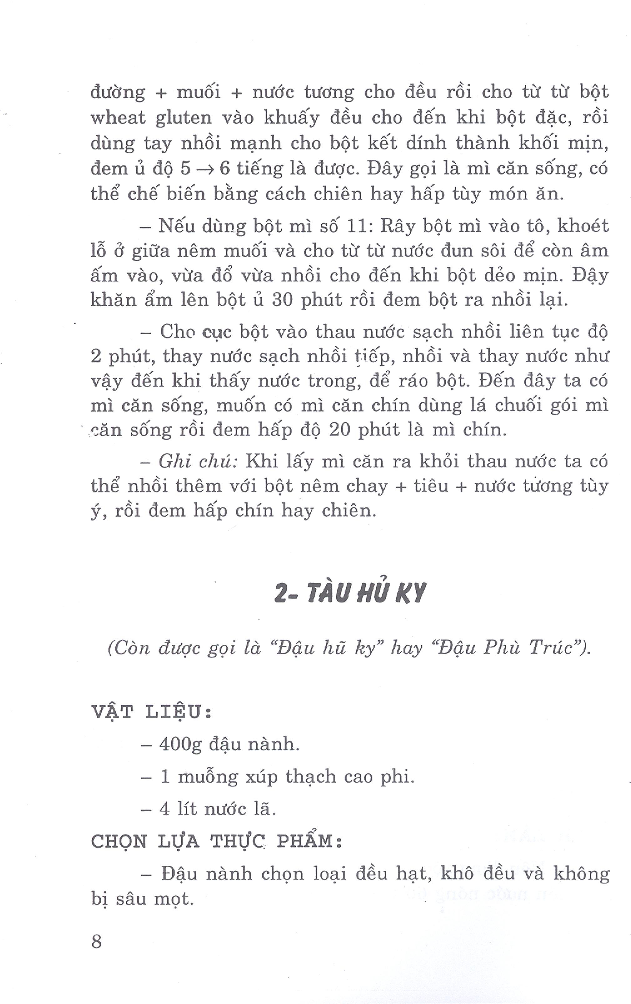 Kỹ Thuật Chế Biến Món Chay