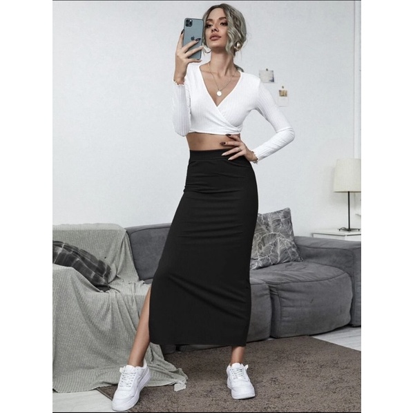 [ SIZE LỚN BIGSIZE 55Kg-100Kg ] CHÂN VÁY DÀI XẺ TÀ