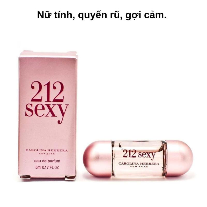 [HCM]Nước Hoa Nữ 212 Sexy for Women 5ml MINI
