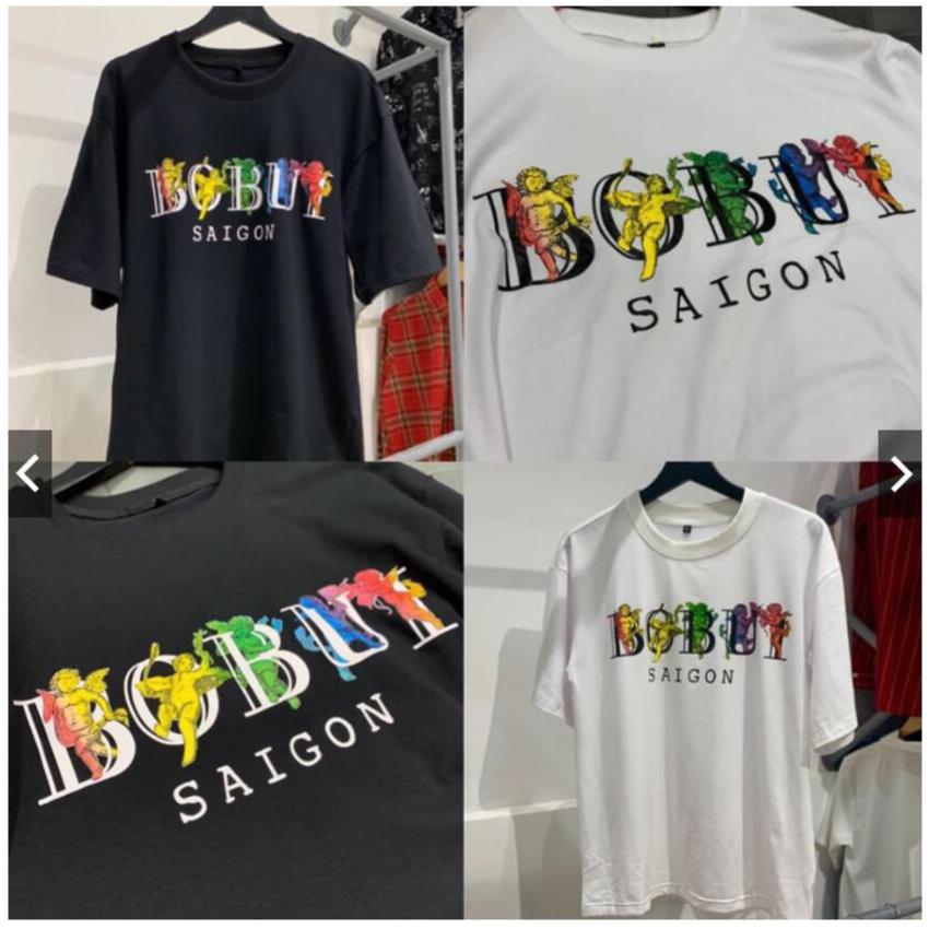 Áo thun unisex form rộng, tay lững, thời trang