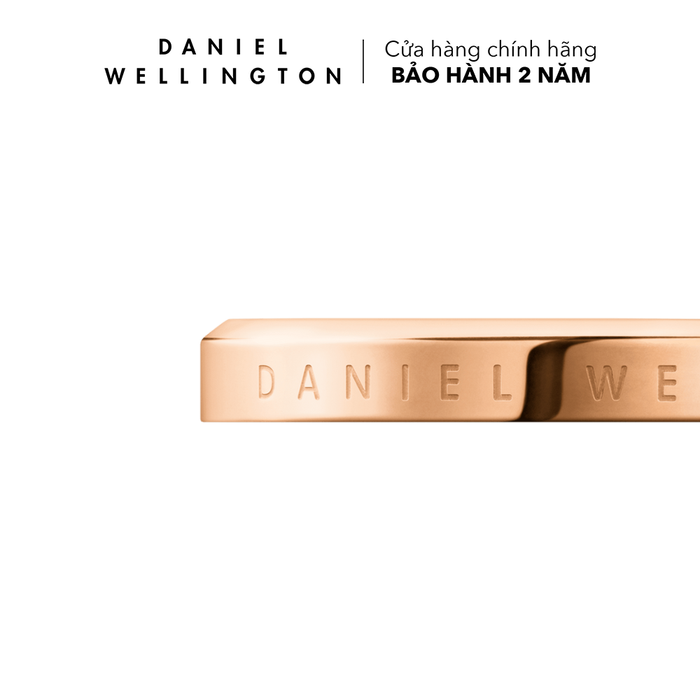 Nhẫn Daniel Wellington màu vàng hồng - Classic Ring