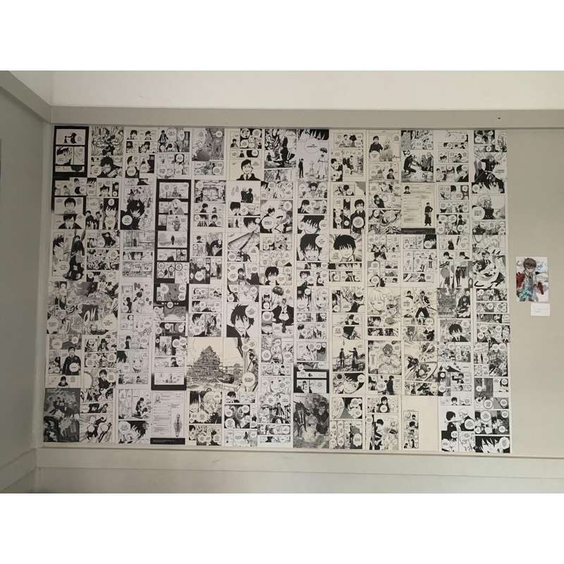 [MANGA WALL] Tranh MANGA ANIME dán tường giấy xịn