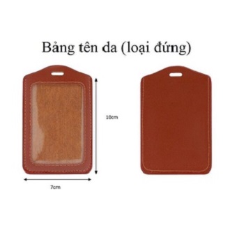 Bảng tên da ngang đứng