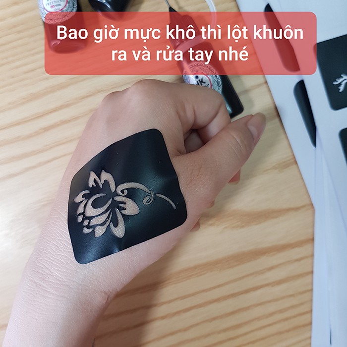 Mực Inkbox xăm tạm thời 15 ngày