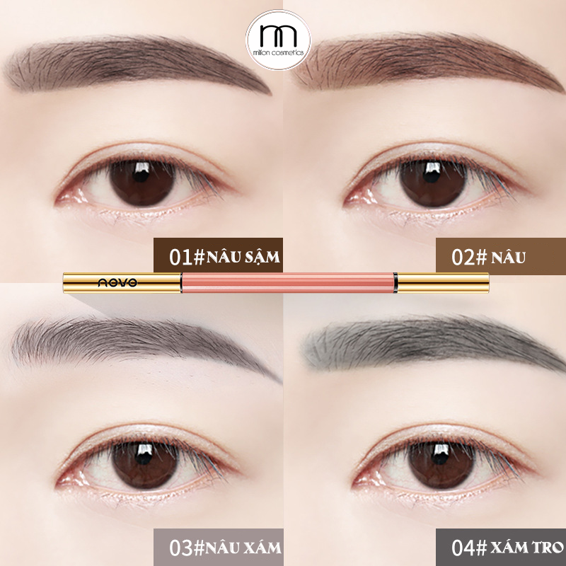 Chì kẻ mày Novo siêu mịn, tự nhiên