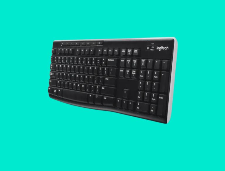 Bàn phím không dây LOGITECH WIRELESS K270 (Đen) Chính Hãng