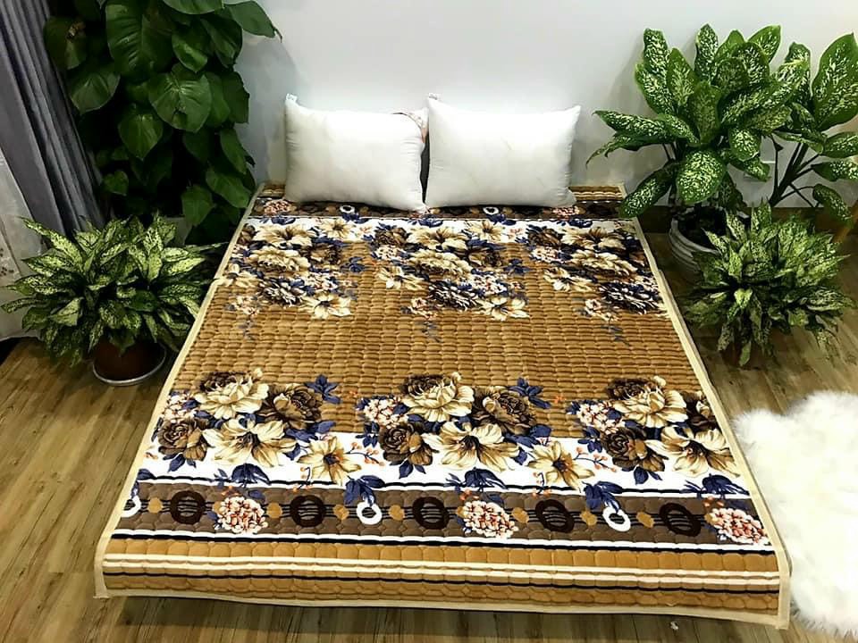 Thảm lông cừu trải giường cao cấp 2x2,2m