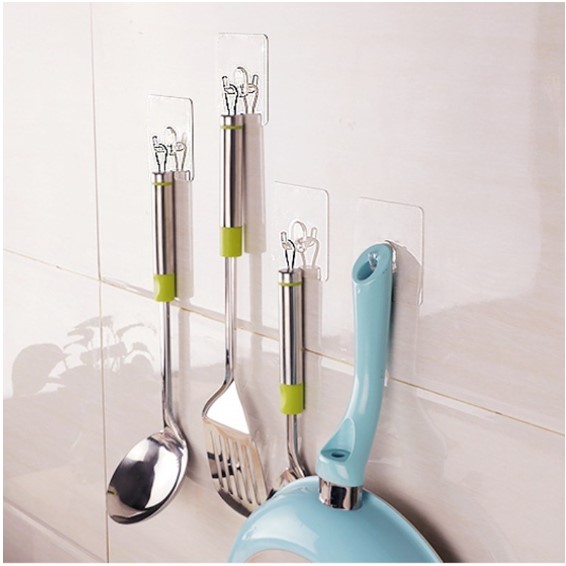 MÓC DÁN TƯỜNG SIÊU DÍNH ( 1 BỘ 5 CÁI )