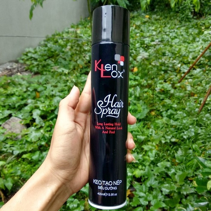 KEO XỊT TÓC TẠO KIỂU KENLOX HAIR SPRAY 400ml