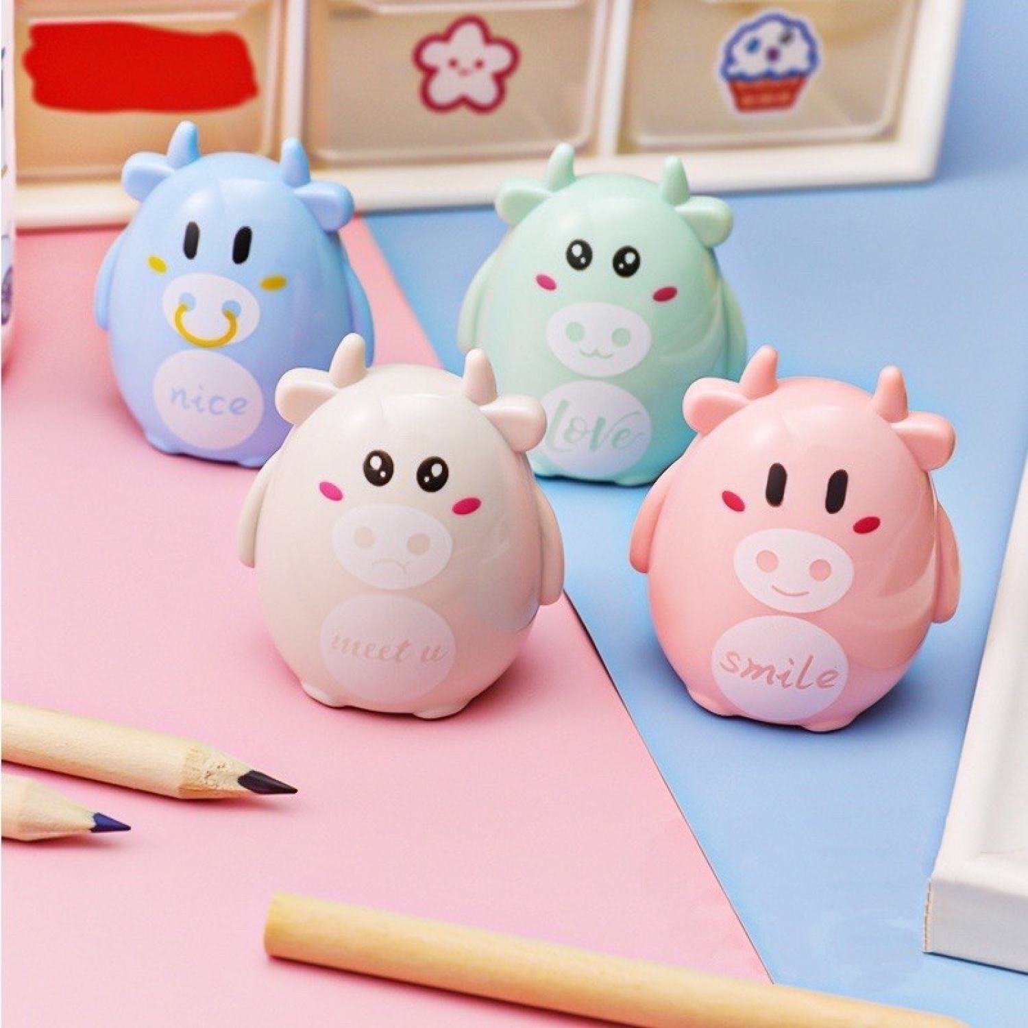 Gọt chuốt bút chì nhiều mẫu dễ thương