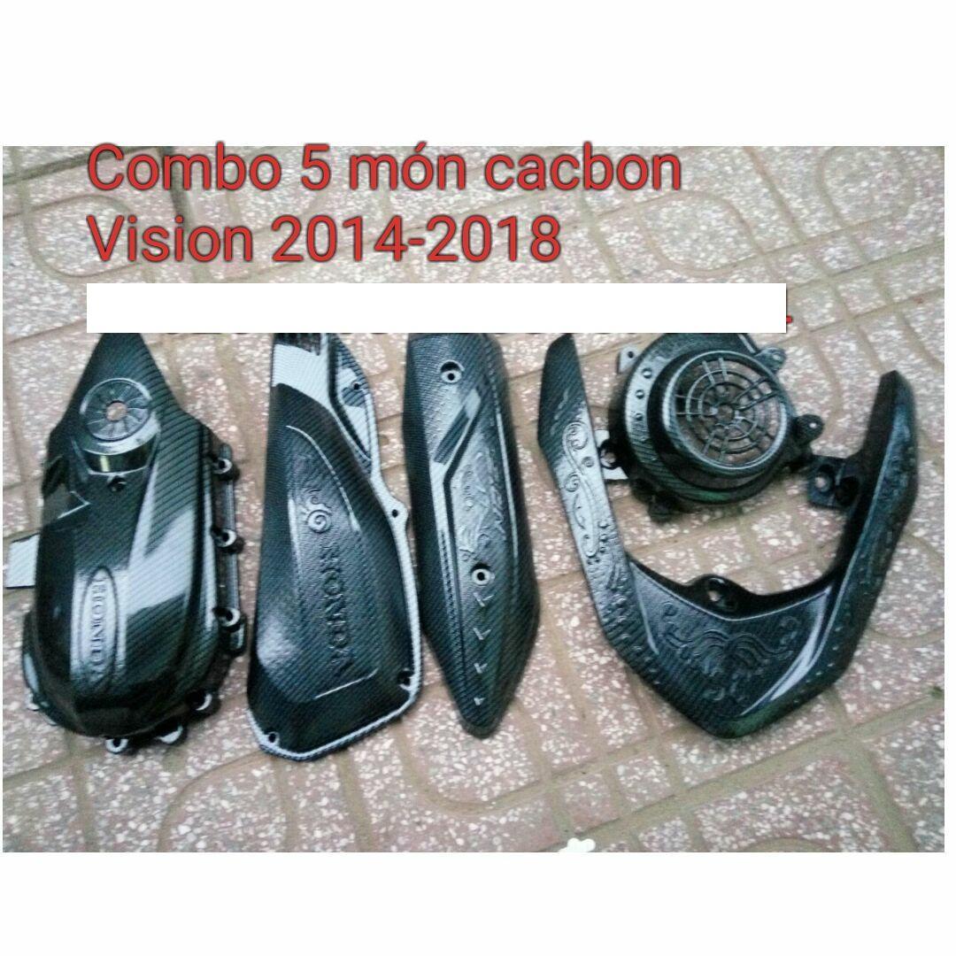 Combo ốp cacbon Vision 2014-2018