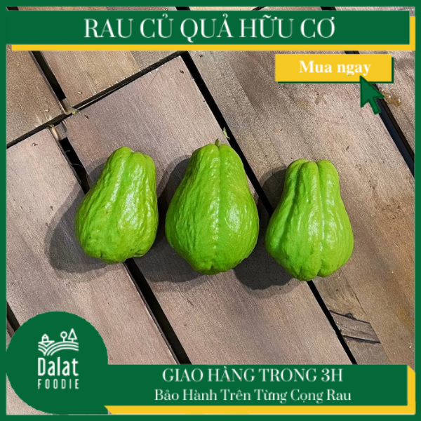 Rau củ quả Hữu Cơ - Su Su 300G -  [Giao ngay tại TPHCM]