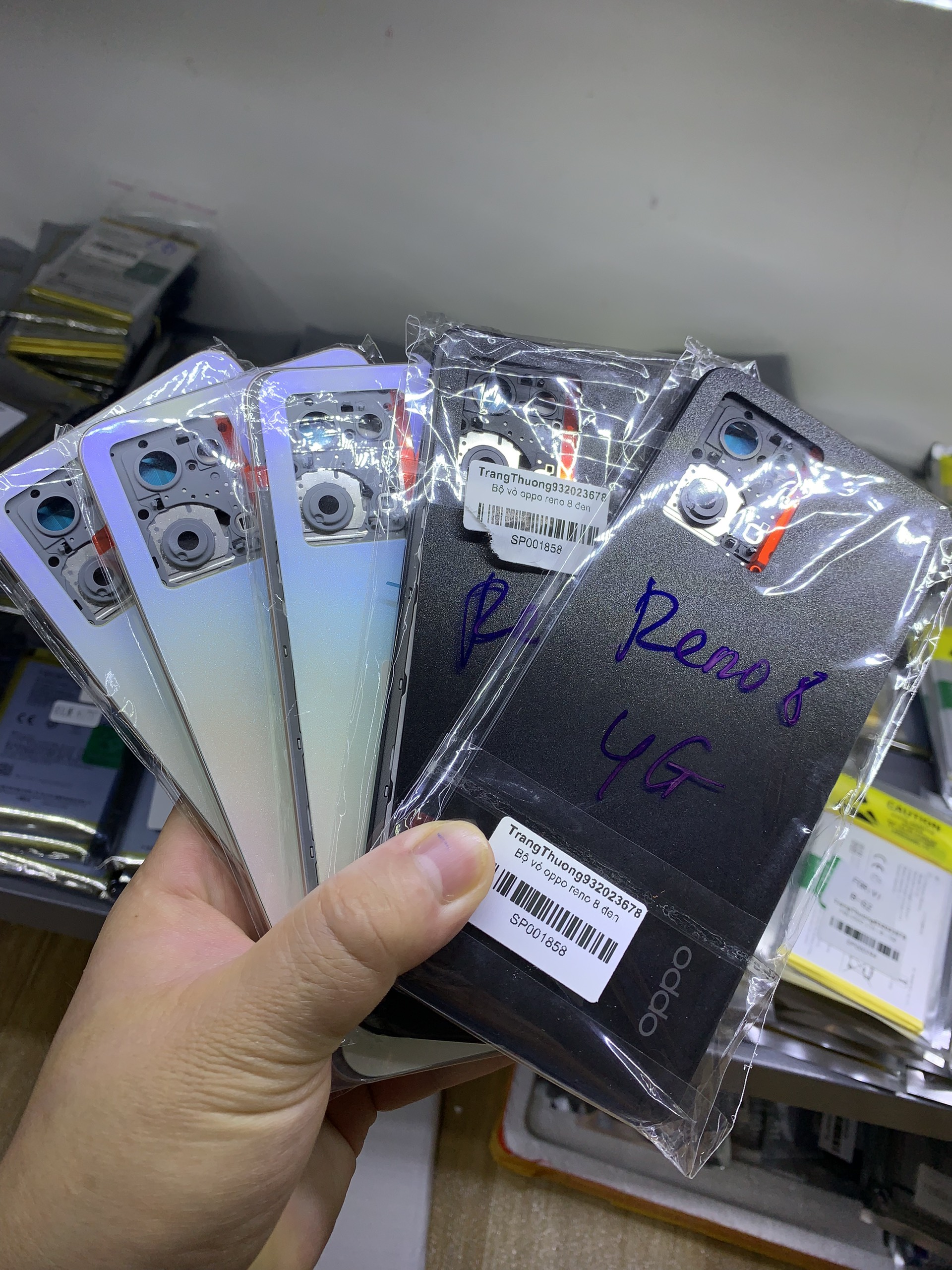 Bộ xương vỏ zin reno 8 - 4G