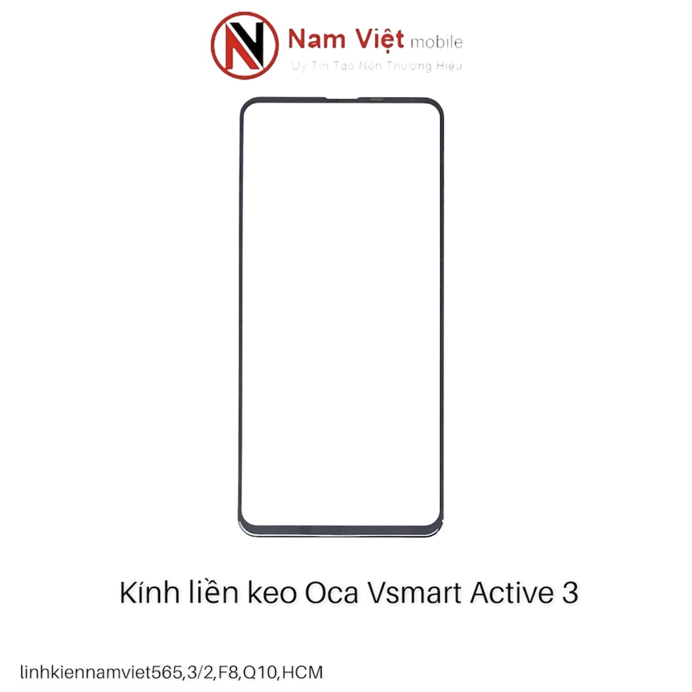 Kính liền keo Oca Vsmart Active 3