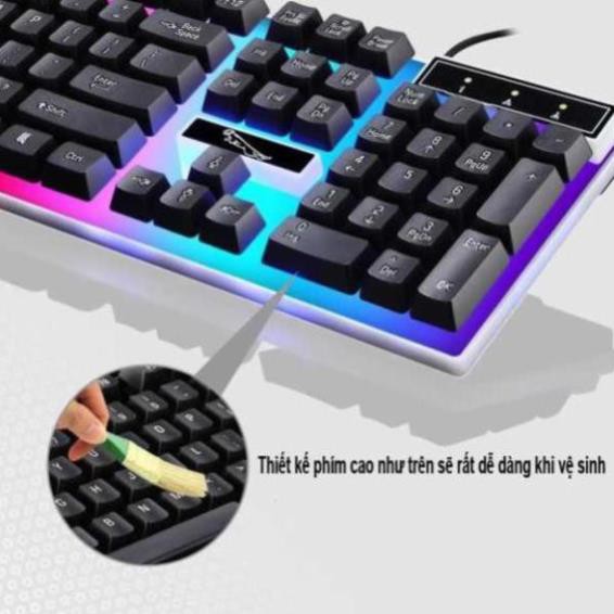 Bộ Bàn Phím Và Chuột G21B Game Led 7 Màu
