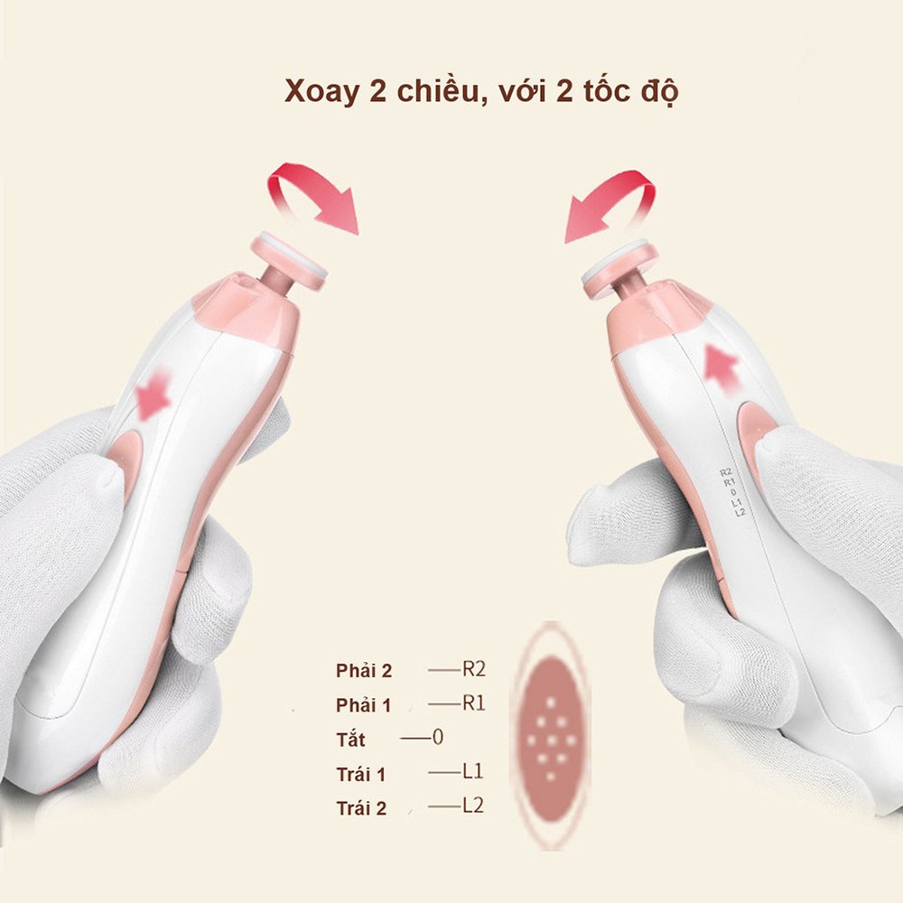 Máy mài móng tay mini ,máy mài móng chân mini cho bé