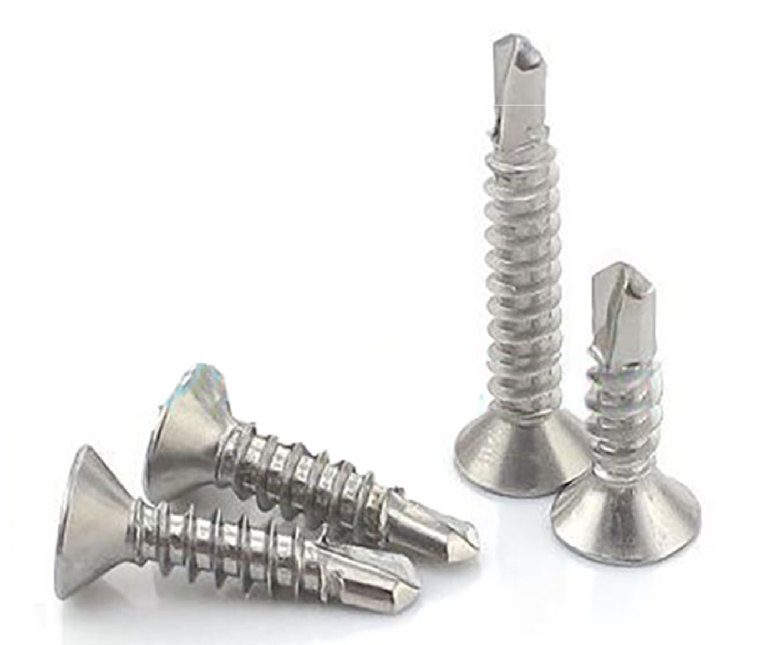 Vít đầu bằng tự khoan inox 401