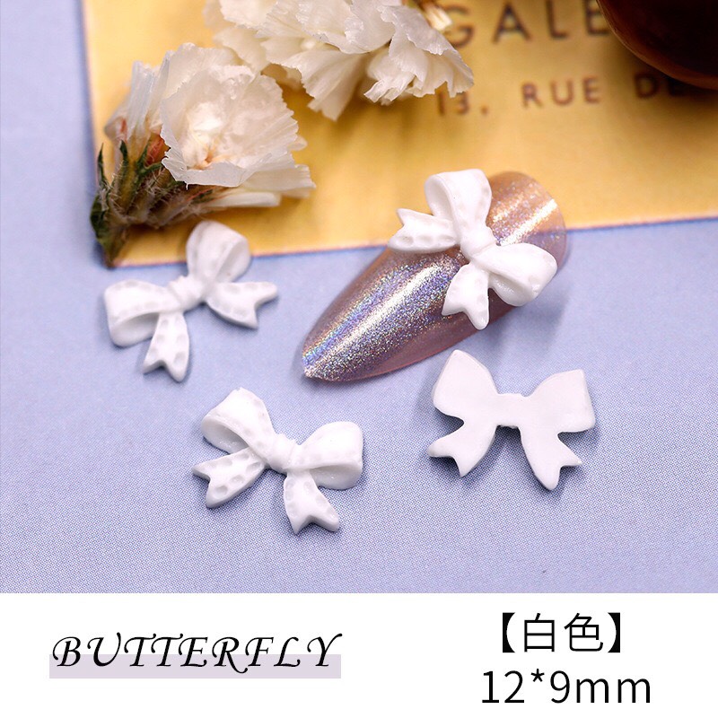 SET CHARM NƠ TIM MIX NGẪU NHIÊN 30 CÁI