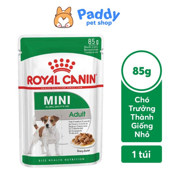 [HCM]Pate Royal Canin Mini Adult Cho Chó Trưởng Thành Giống Nhỏ (85g)