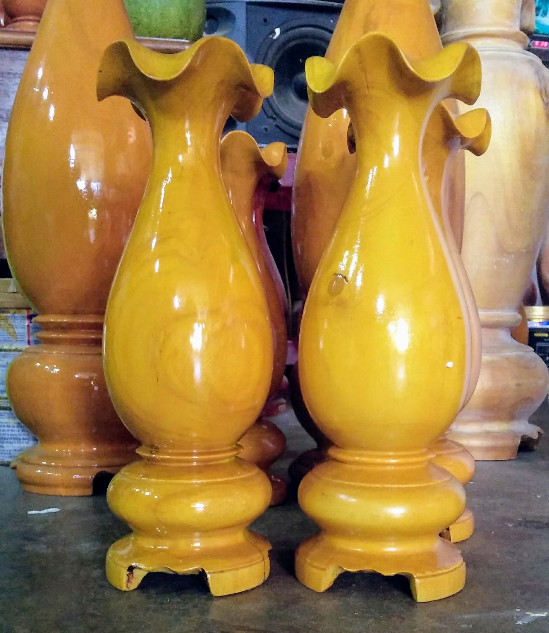 lục bình gỗ 30cm