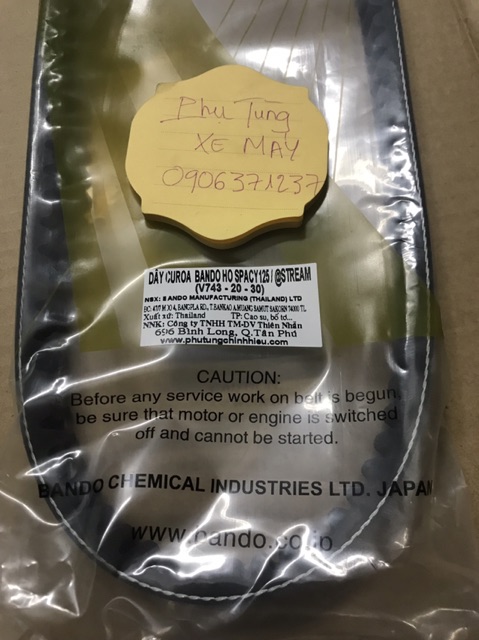 [HCM]Dây curoa xe @stream Spacy 125 Esky